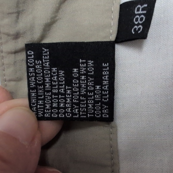 Nesi A.G. Men's Tan Wide Leg Skater Y2K Corduroy Pants - Size 38 x 31 NWOT - Picture 8 of 10